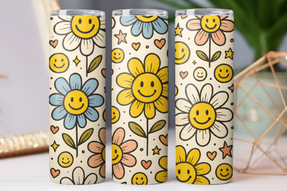 Daisy Smile Flower Tumbler Wrap: A Designer Review