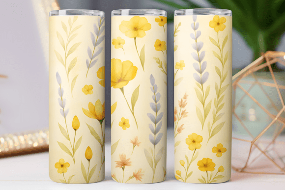 Floral Tumbler Design Review: Graphics for Tumbler Wraps