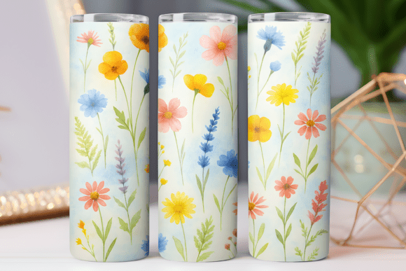 Floral Tumbler Design Skinny Wrap 20oz – Graphics and Tumbler Wraps Review