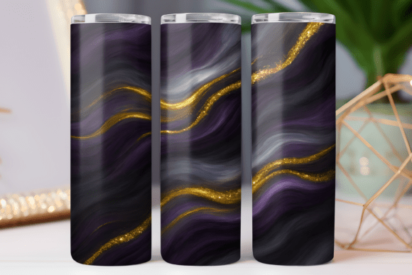 Glitter Marble Design Art: Free Graphics for Branding