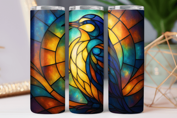 Stained Glass Art Tumbler Wrap Graphics Review