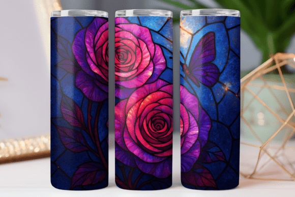 Stained Glass Art Tumbler Wrap Graphics Review