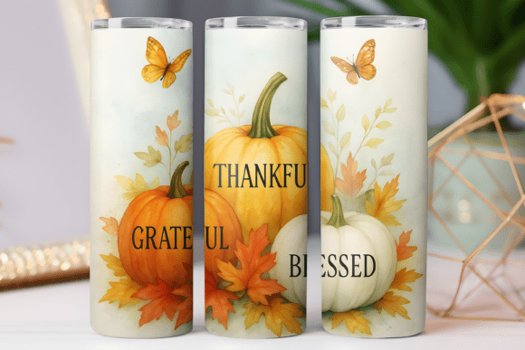 Thanksgiving Day Tumbler Wrap Png 20oz: Freebies & Graphics Review