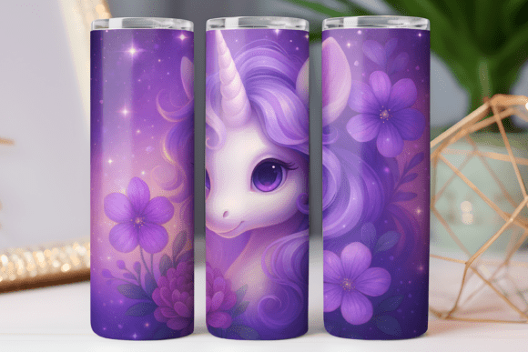 Unicorn Tumbler Wrap Design Review: Graphics & Freebies