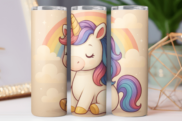 Unicorn Tumbler Wrap Graphics: Tumbler Wraps Design Review