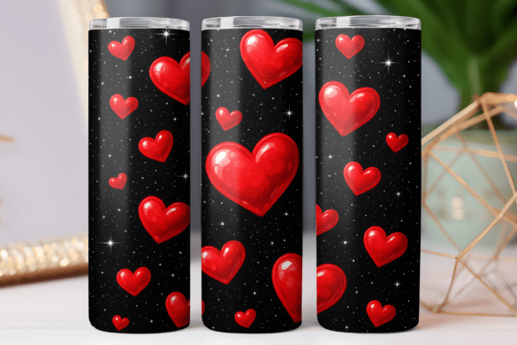 Valentine Tumbler Wrap 20oz Skinny Love Graphics Freebies