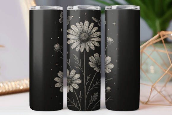 Vintage Wildflower Tumbler Wrap: Graphics & Freebies Review